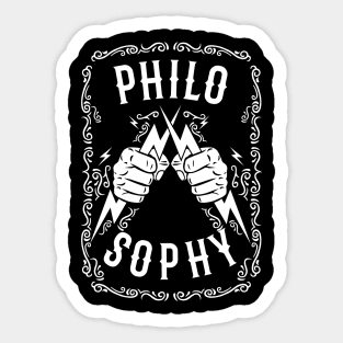 Philosophy Power Sticker